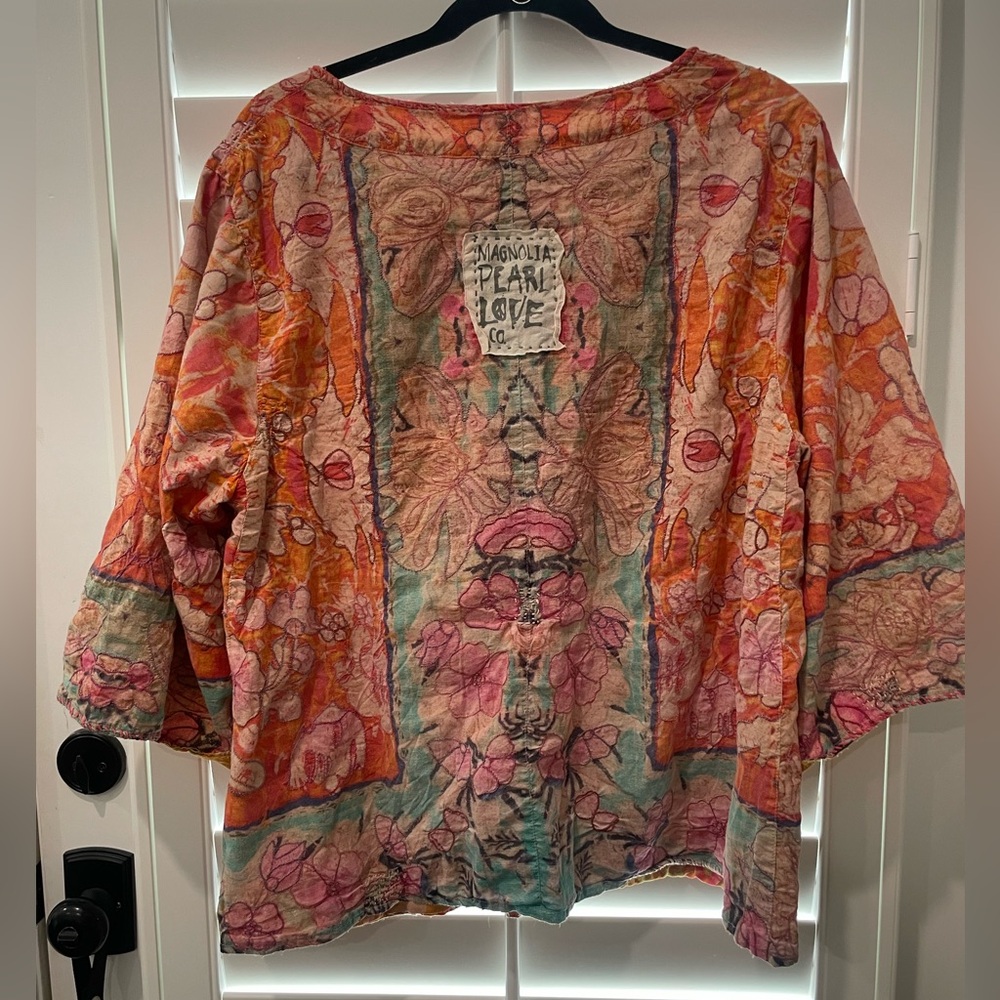 Floral Isabeau Kimono in Shambala - JACKET 731 - Picture 6 of 7